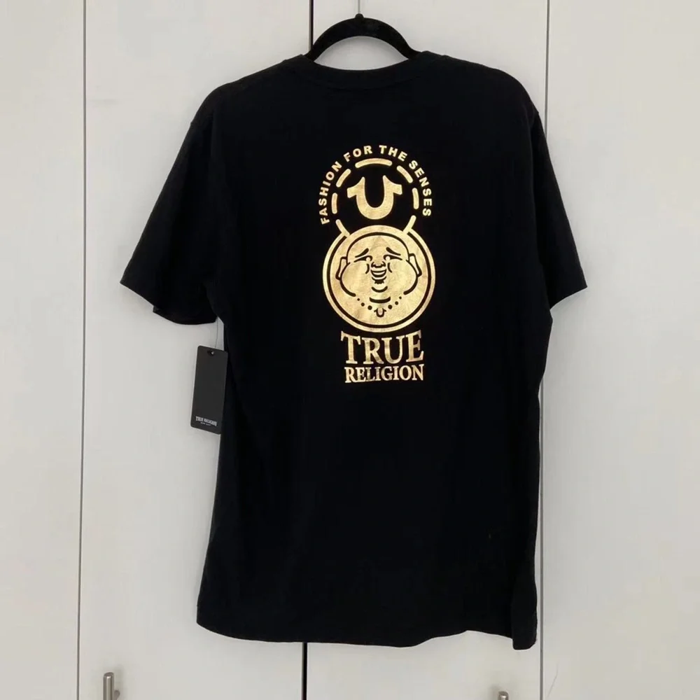 True Religion Men’s Buddha Graphic Tee Size Large